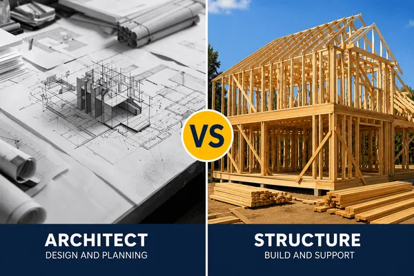 Architecture VS Structure Estimating California